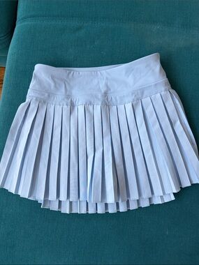 Girl tennis skirt light blue